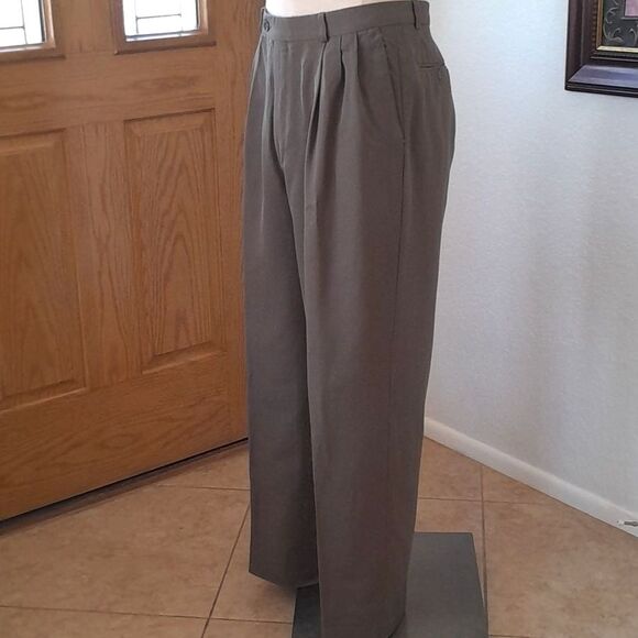 Pronto Uomo- Worsted Wool Trousers - Picture 2 of 16